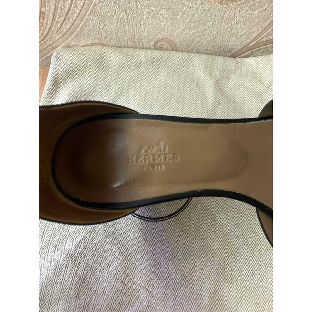 Hermès Legend leather sandal - image 2