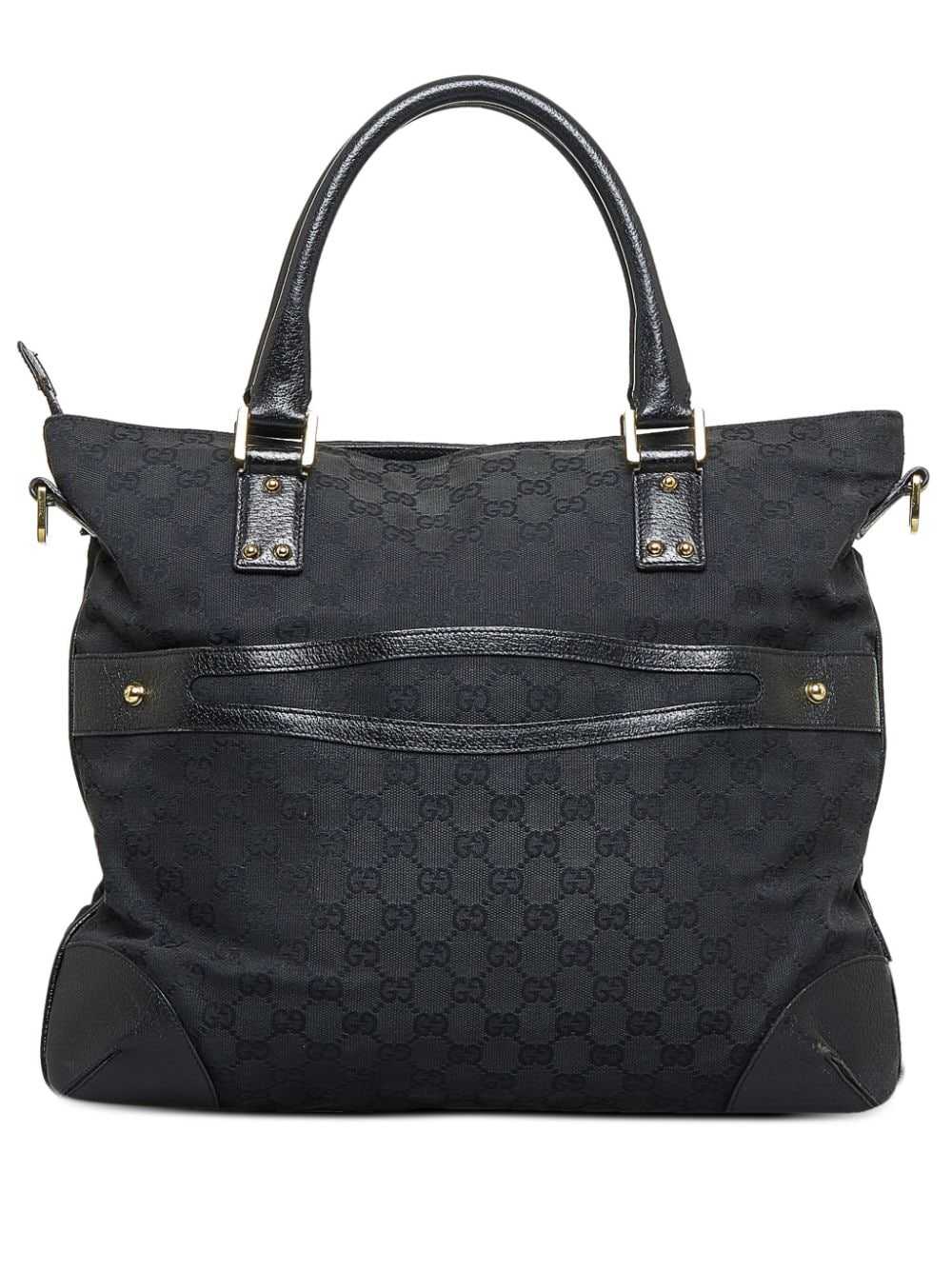 Gucci Pre-Owned GG canvas tote bag - Black - image 1