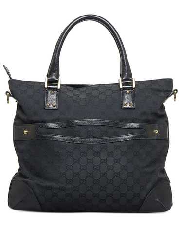 Gucci Pre-Owned GG canvas tote bag - Black - image 1