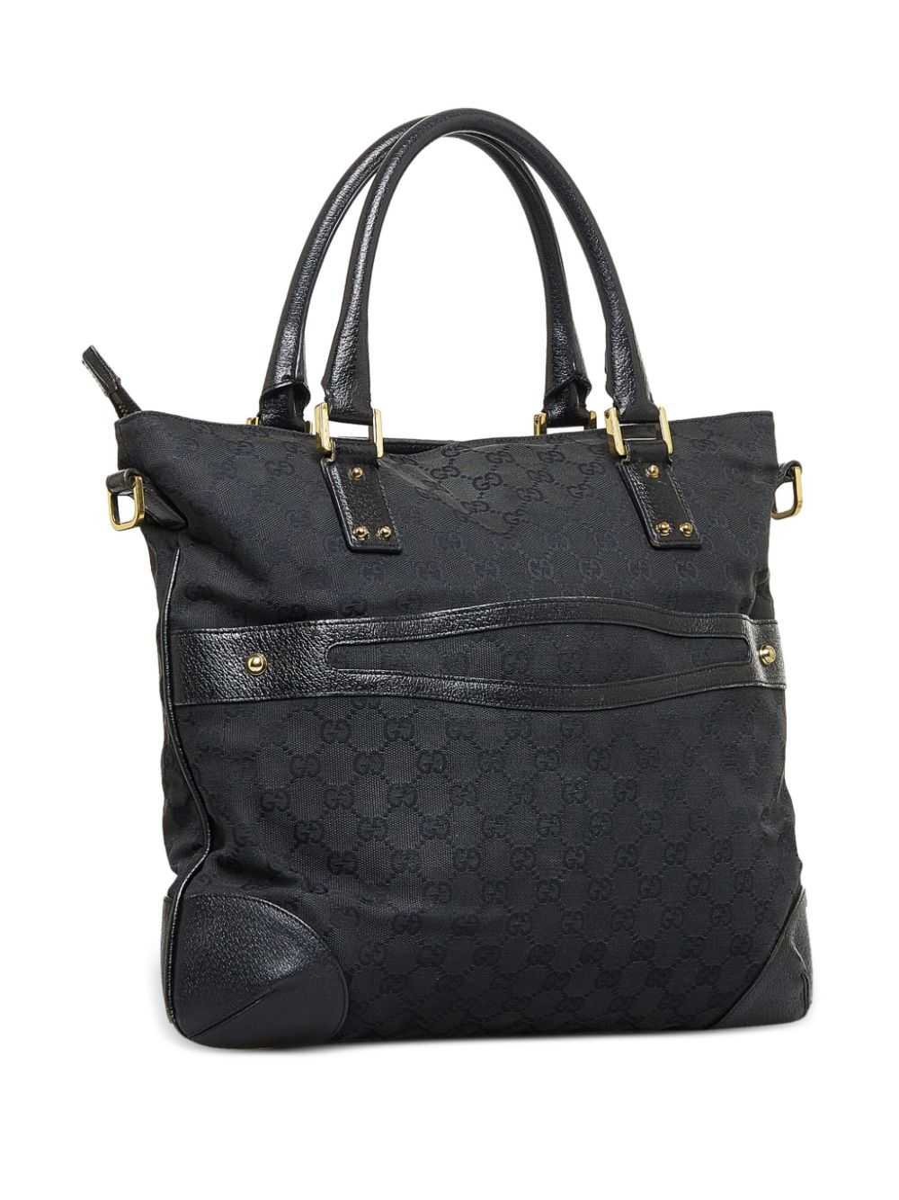 Gucci Pre-Owned GG canvas tote bag - Black - image 3