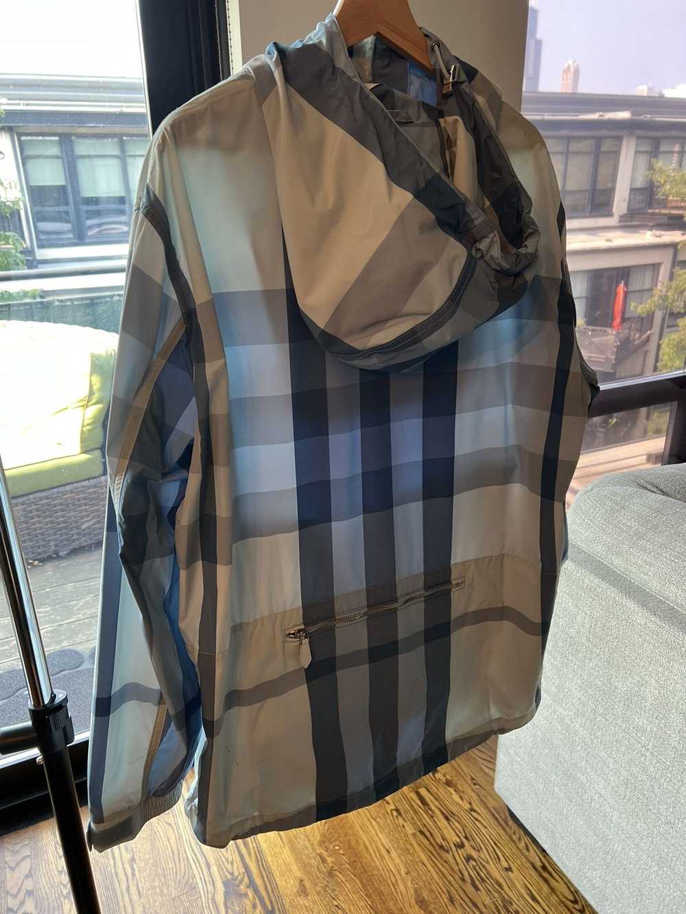 Burberry Burberry Check Packaway Half-Zip Hooded … - image 10