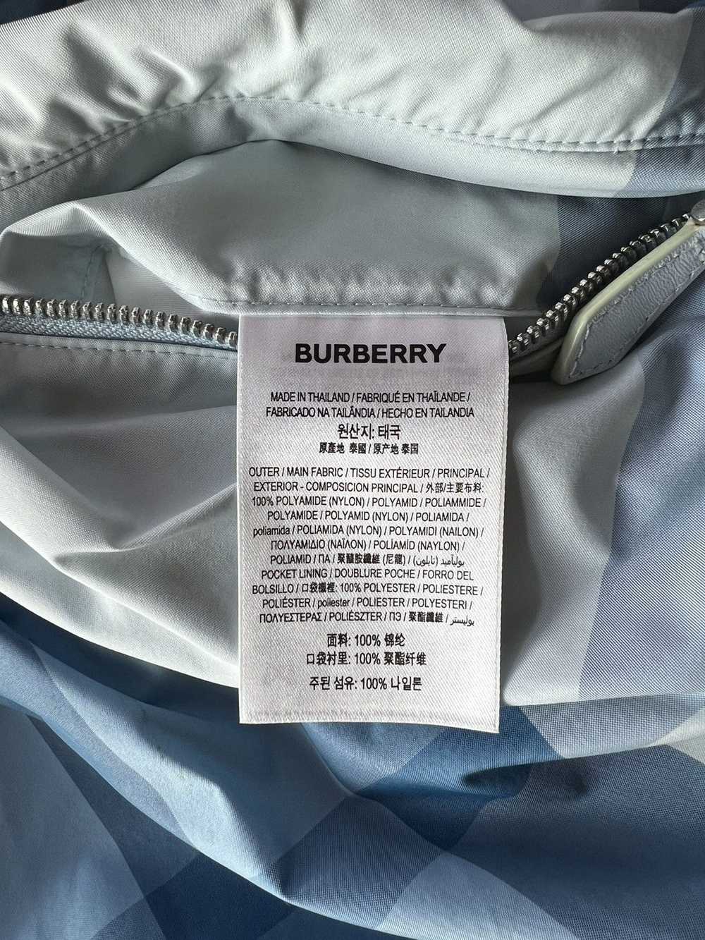 Burberry Burberry Check Packaway Half-Zip Hooded … - image 3