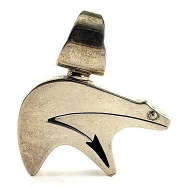 VINTAGE NAVAJO STERLING TE刻印　Ted Etsitty ナバホ族 Ted Etsitty スリーピングビューティー ターコイズ