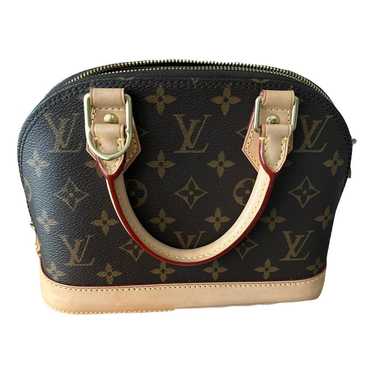 Louis Vuitton Alma leather handbag