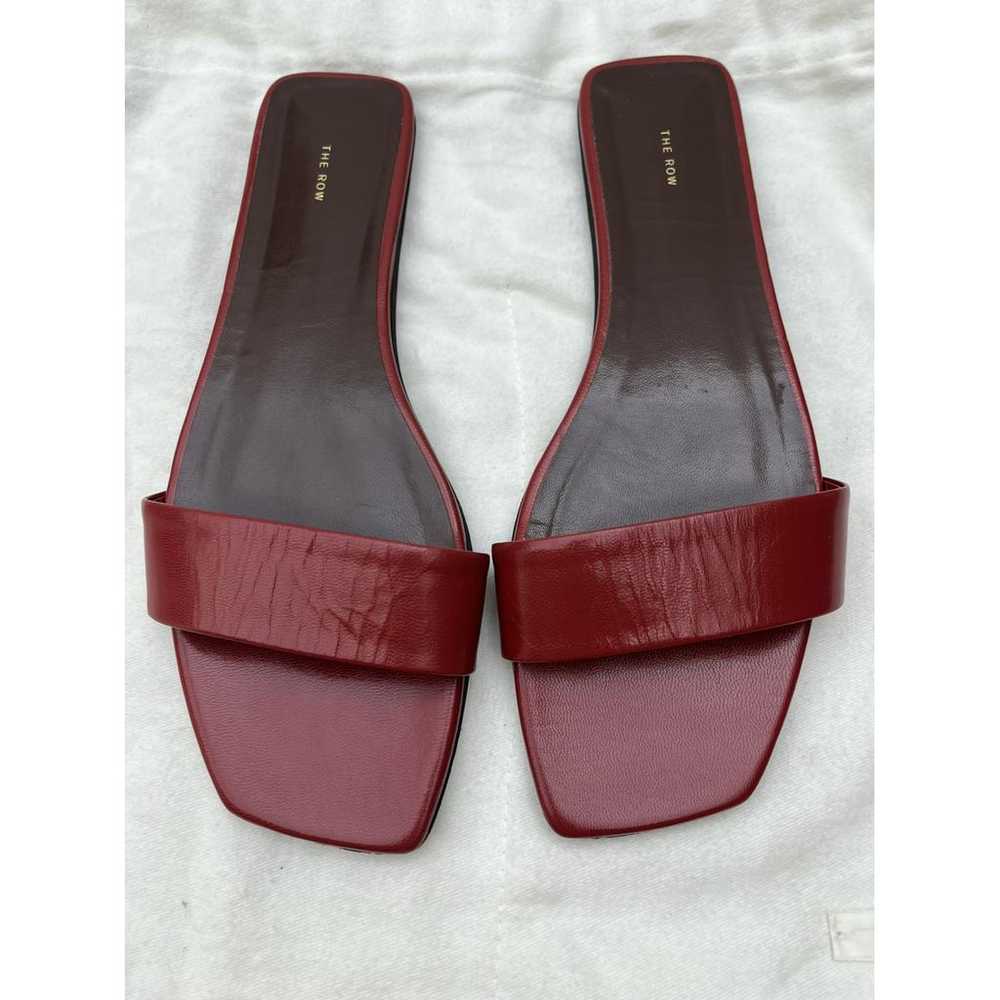 The Row Leather mules - image 3