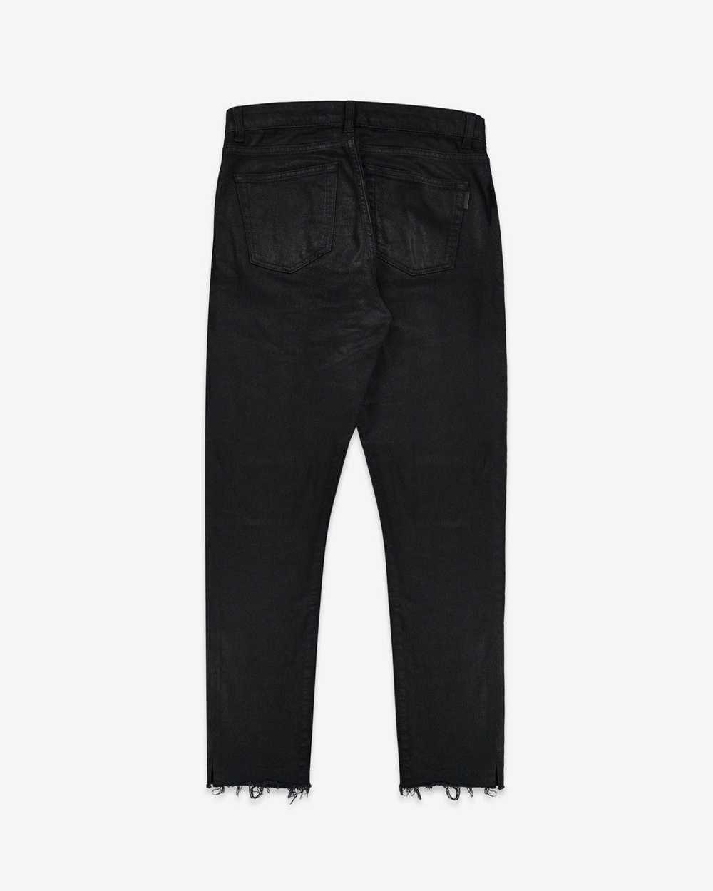 Saint Laurent Paris Saint Laurent Waxed Raw Hem J… - image 4