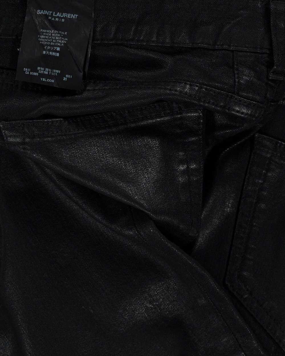 Saint Laurent Paris Saint Laurent Waxed Raw Hem J… - image 6