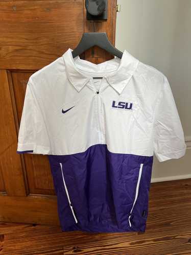 MLB × Nike LSU Tigers NCAA Nike Coaches Shirt