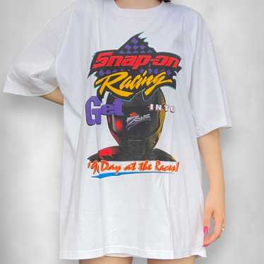 [NF]25SS★VINTAGE SNAP LETTERING TEE VINTAGE LETTERING SNAP LONG SLEEVE (BLACK)_F24ZB067 - FANCY