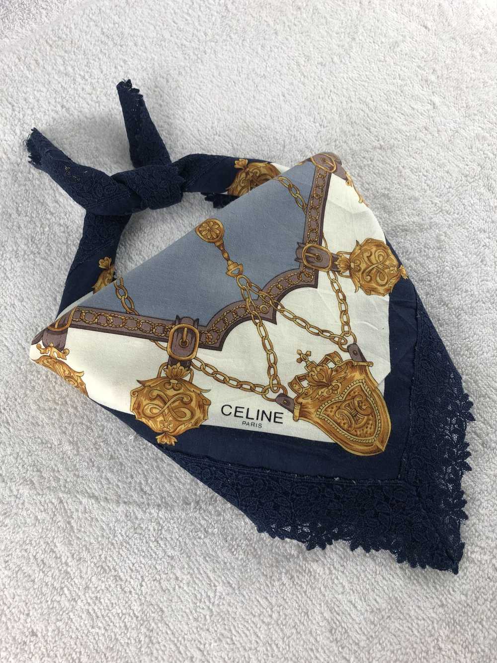 Celine × Streetwear × Vintage Celine Handkerchief… - image 2