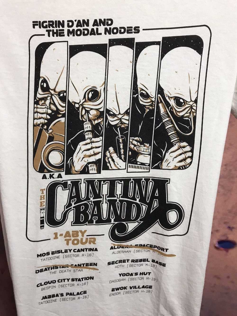 Band Tees × Star Wars × Vintage Vintage Cantina b… - image 3