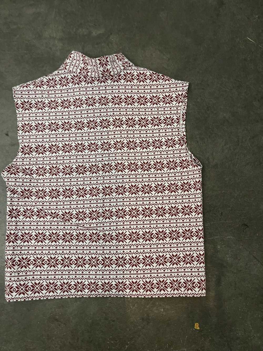 Handmade × Rare × Streetwear Soft Fabric Red Vest - image 6