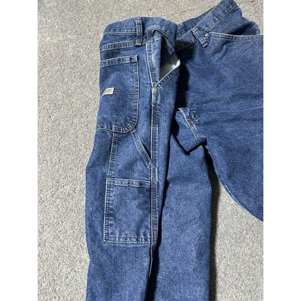 Wrangler Wrangler Carpenter Jeans Mens 42x32 Blue… - image 7