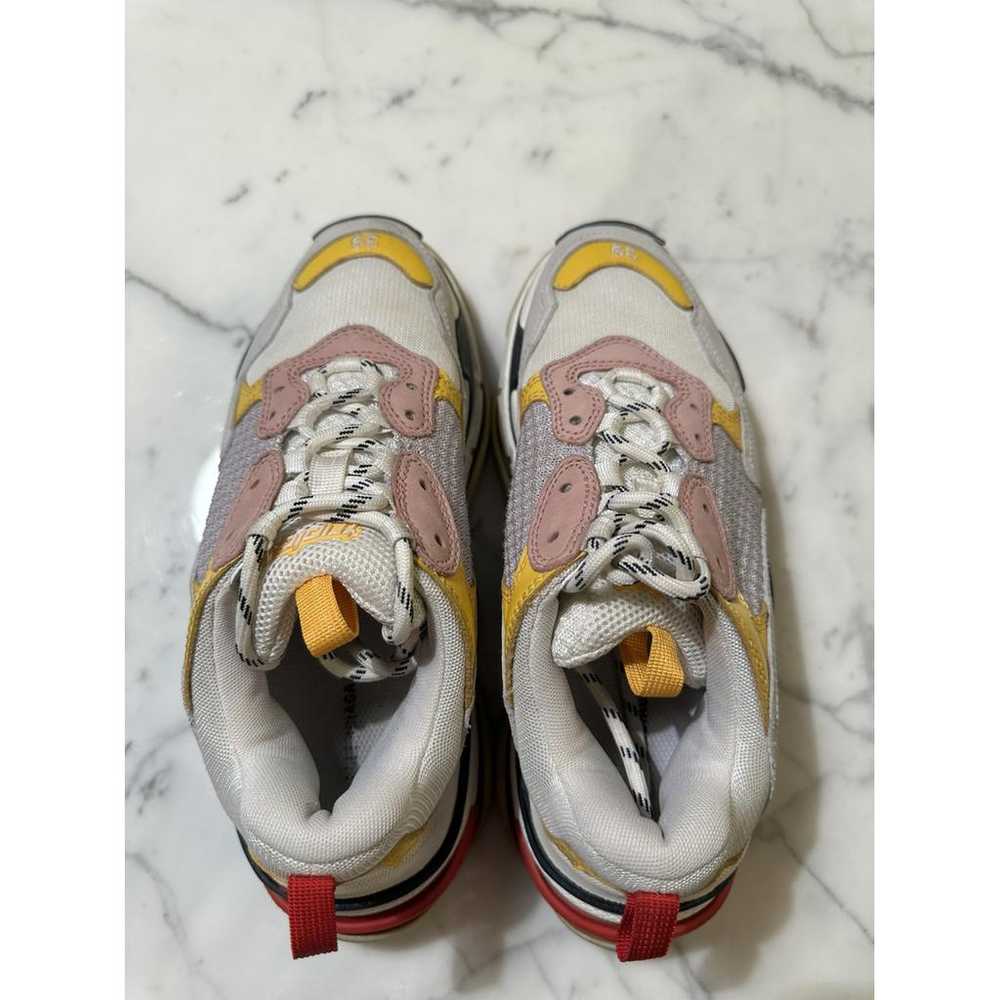 Balenciaga Triple S cloth trainers - image 4