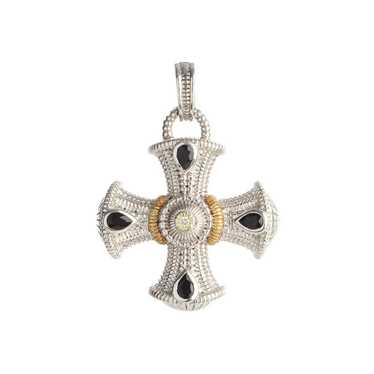 Judith Ripka Silver pendant - image 1