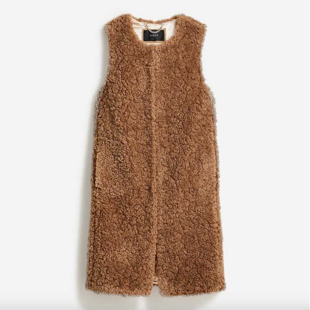 J.Crew Faux fur vest - image 4