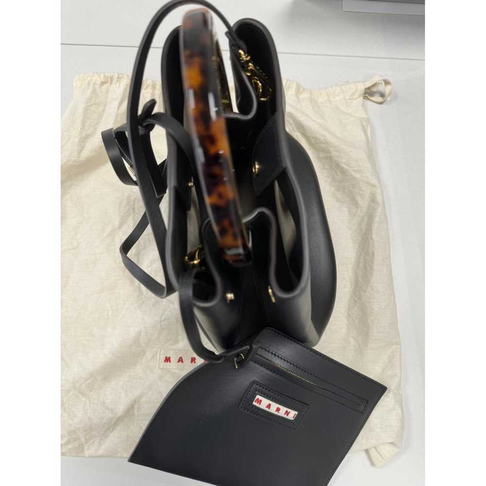 Marni Pannier leather tote - image 6