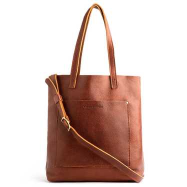 Portland Leather Crossbody Tote - image 1