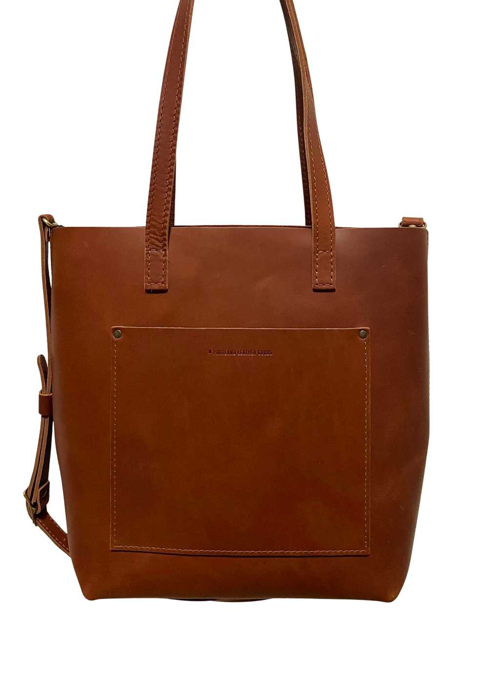 Portland Leather Crossbody Tote - image 2