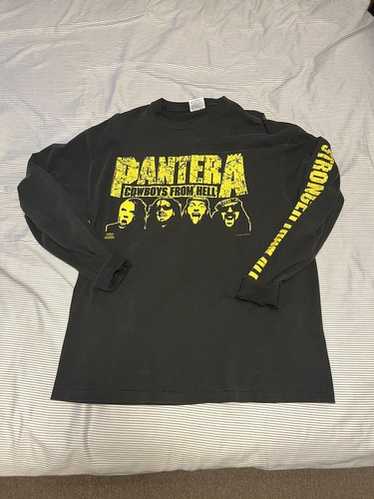 PANTERA \"COWBOYS FROM HELL TOUR\"ロンT ブラック Cowboys From Hell Snake Long Sleeve Shirt - Pantera Official