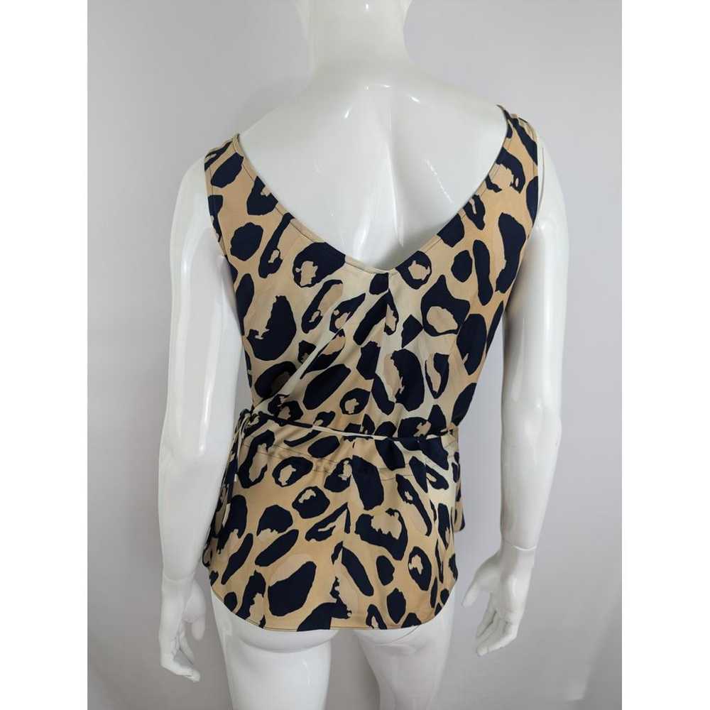 Diane Von Furstenberg Silk jersey top - image 2