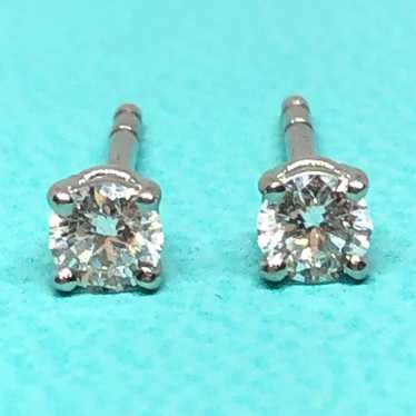 Tiffany & Co. Tiffany & Co. Solitaire Earrings Dia