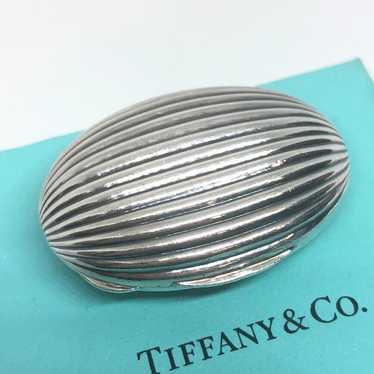 Tiffany & Co. Tiffany Silver Italy Clam Shell Des… - image 1