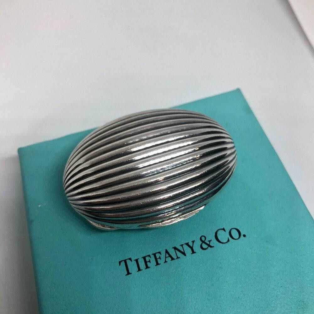 Tiffany & Co. Tiffany Silver Italy Clam Shell Des… - image 2