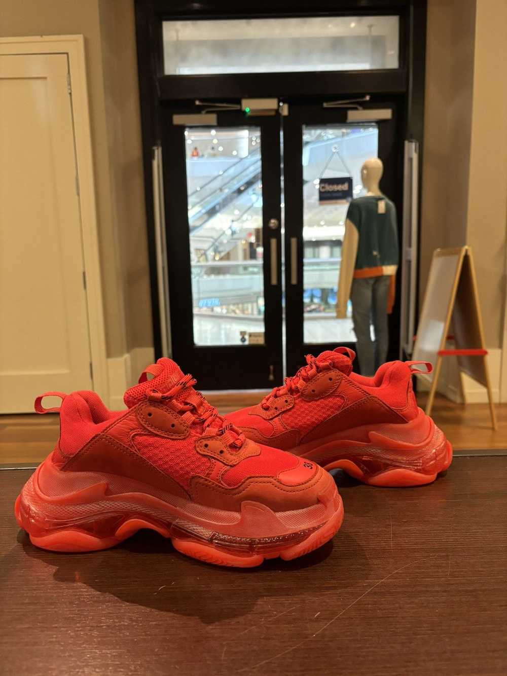 Balenciaga Balenciaga Triple S Clear Red - image 3