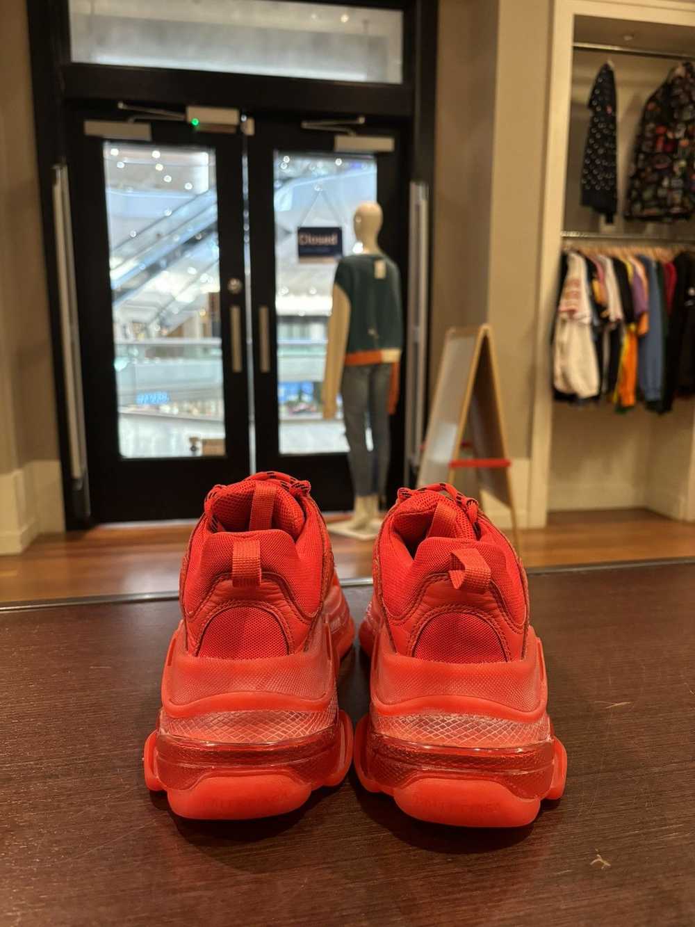 Balenciaga Balenciaga Triple S Clear Red - image 5