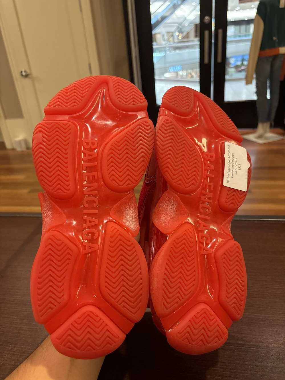 Balenciaga Balenciaga Triple S Clear Red - image 8