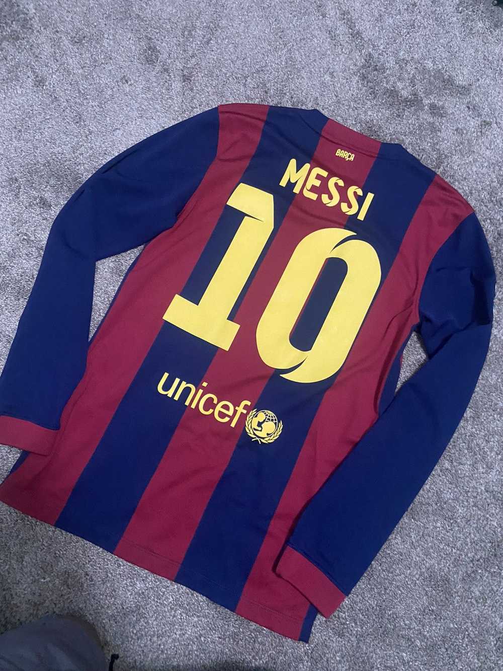 Nike Nike FC Barcelona Messi Long Sleeve 2014 - image 2