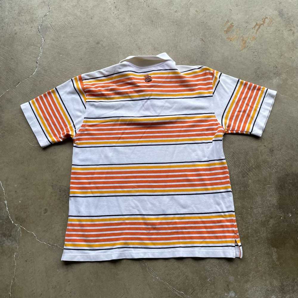 Vintage vintage y2k polo orange shirt sz large 00… - image 3