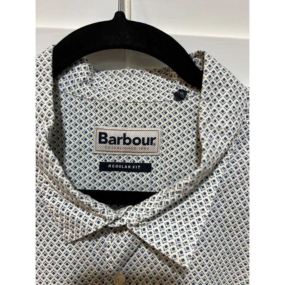 Barbour Barbour Short Sleeve Button Up Shirt - Si… - image 3