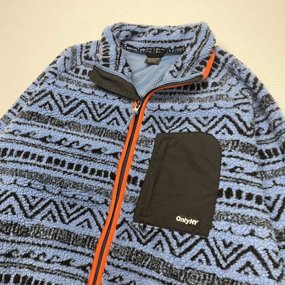 Only NY × Streetwear OnlyNY Aztec Fleece Full-Zip… - image 3