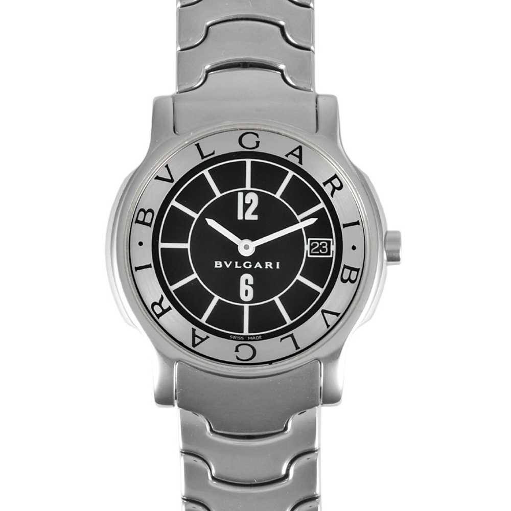 Bvlgari BVLGARI ST35S Solotempo Watch Quartz Blac… - image 1