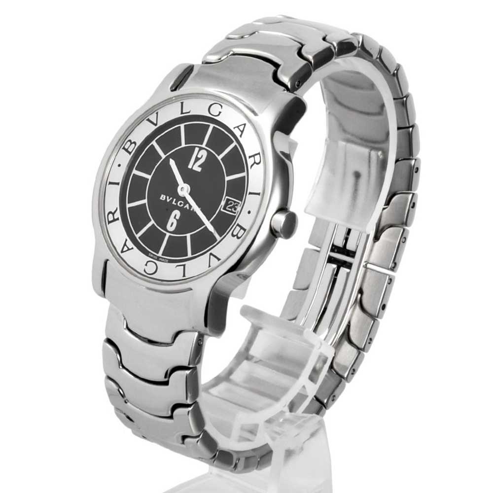 Bvlgari BVLGARI ST35S Solotempo Watch Quartz Blac… - image 2