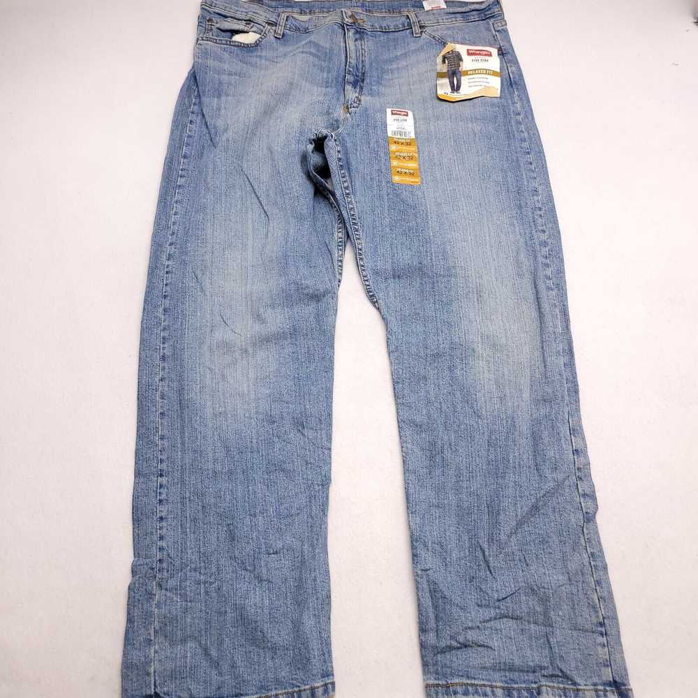 Wrangler Wrangler Casual Button Zip Denim Jeans M… - image 2