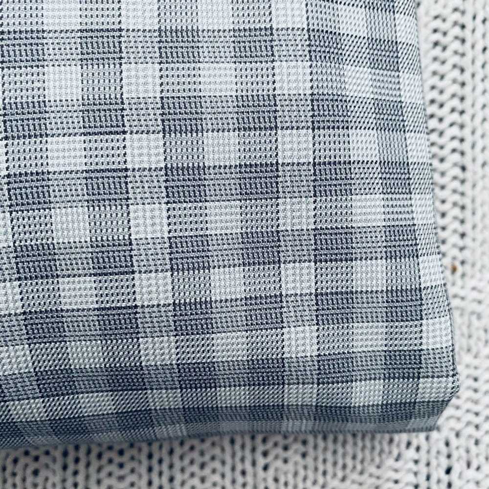 Brooks Brothers Brooks Brothers gray plaid button… - image 4