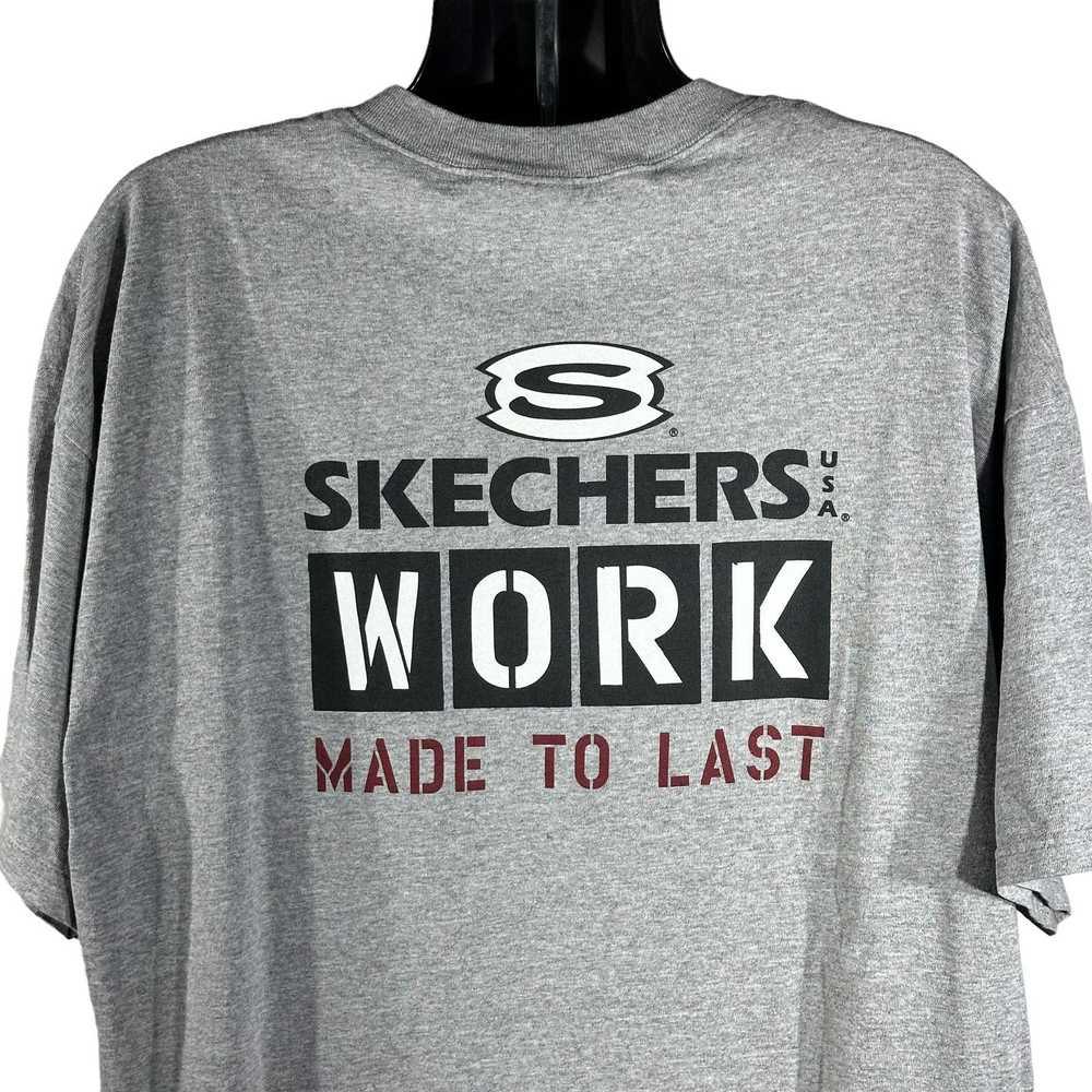 Delta Vintage Sketchers "Made To Last" Work Tee - image 2