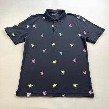 Pokemon Pokemon Center Polo Shirt Small Black Pik… - image 1