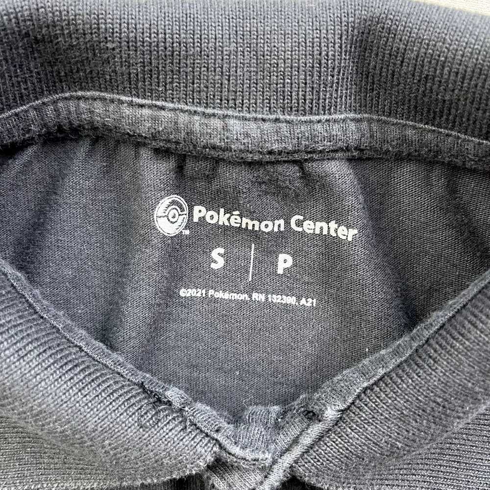 Pokemon Pokemon Center Polo Shirt Small Black Pik… - image 5