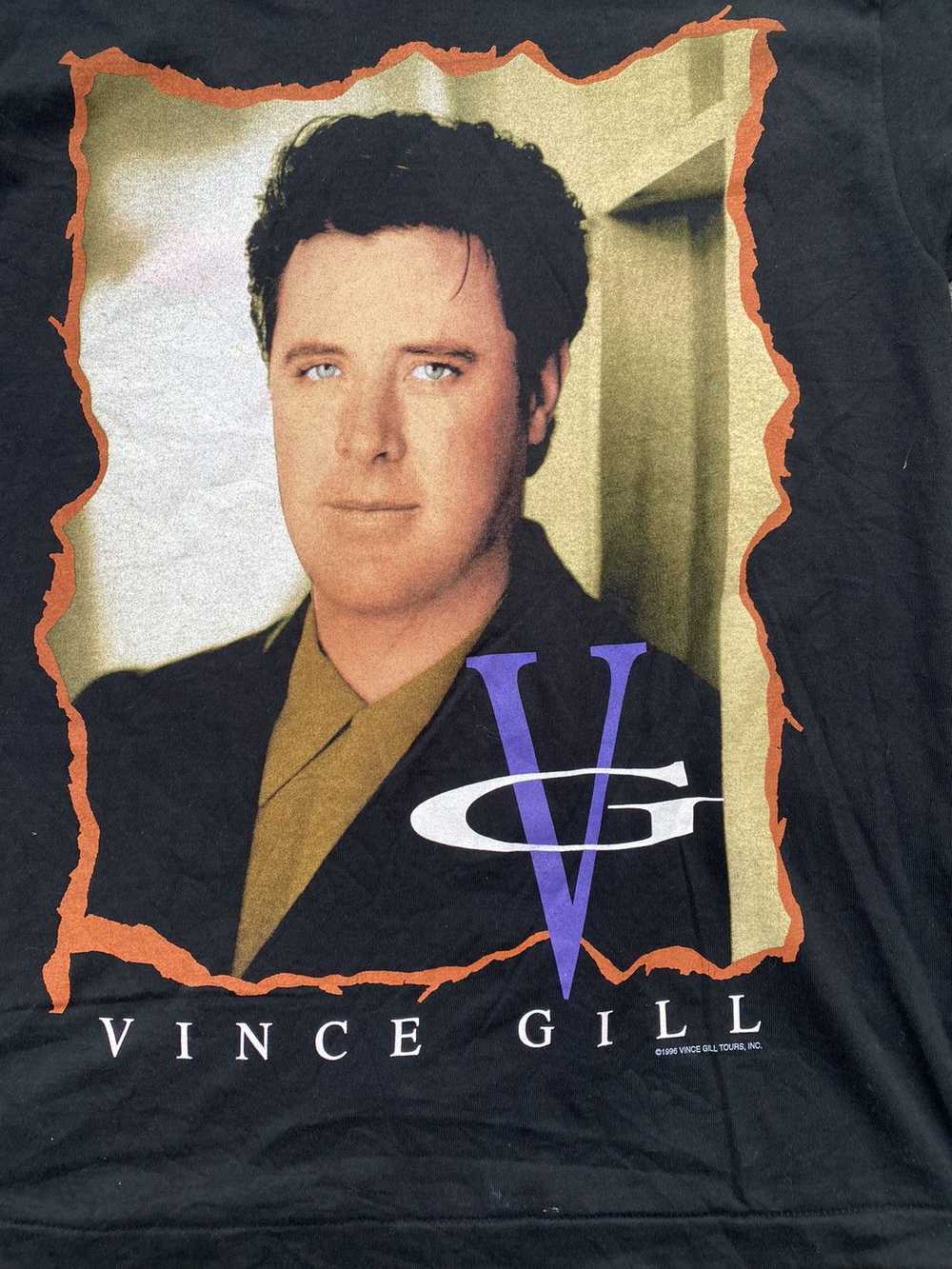 Archival Clothing × Band Tees × Vintage Vince Gil… - image 2