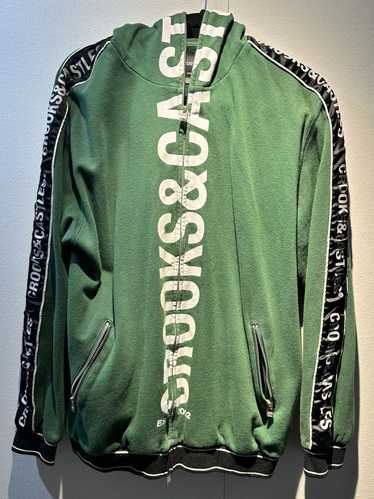 Crooks & Castles Crooks & Castles green full zip h