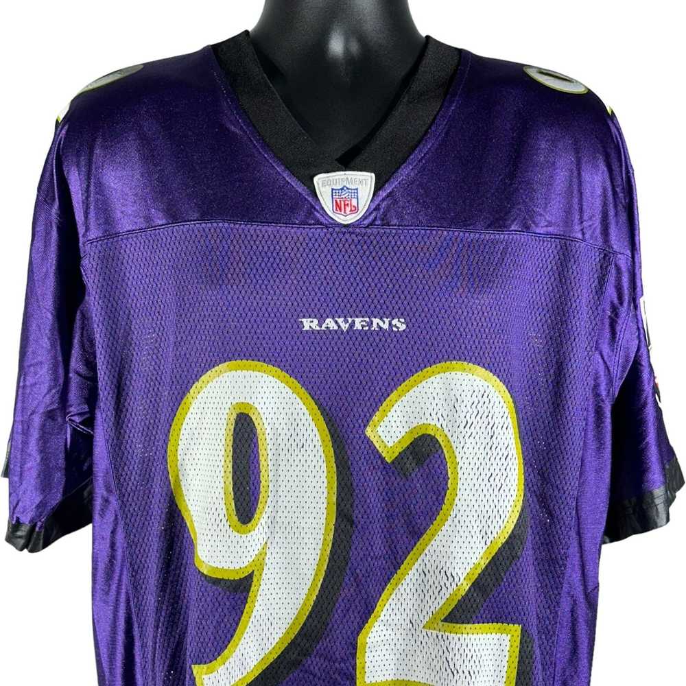 NFL Vintage NFL Baltimore Ravens #92 NGATA Jersey - image 2