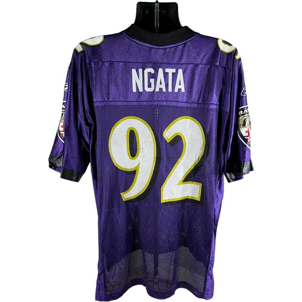 NFL Vintage NFL Baltimore Ravens #92 NGATA Jersey - image 3