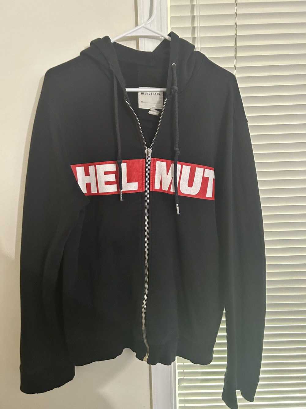 Helmut Lang Helmut Lang Box Logo Hoodie - image 1