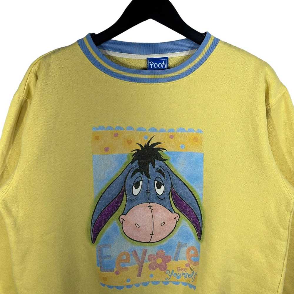 Disney Vintage Eeyore "Bee Yourself" Crewneck - image 2