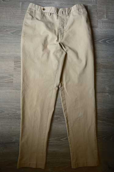 Drakes Drakes London Khaki Trousers