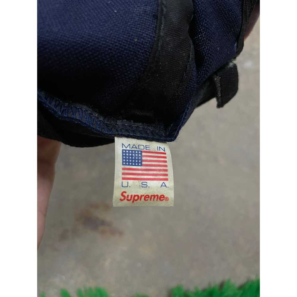 Supreme Supreme Starter Hat Navy Gold Used OS - image 3